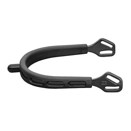 Sprenger Ultra Fit Extra Grip Spurs "black Series" Rounded Zwart -