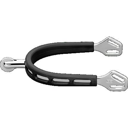 Sprenger Ultra Fit Extra Grip Spurs Little Round Rowel Zwart -