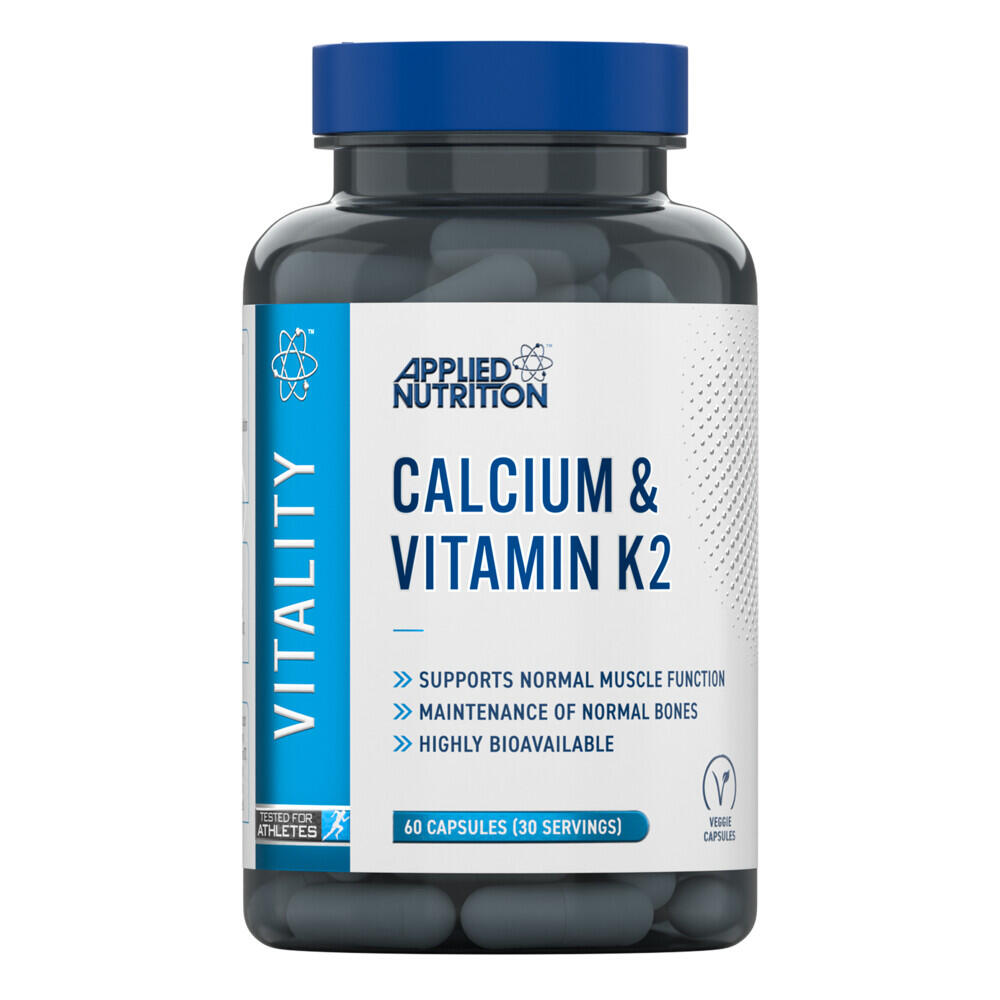 Applied Nutrition - Vitamines/minéraux - Calcium & Vitamin K2 - 60 Gélules - Vitamines - Decathlon
