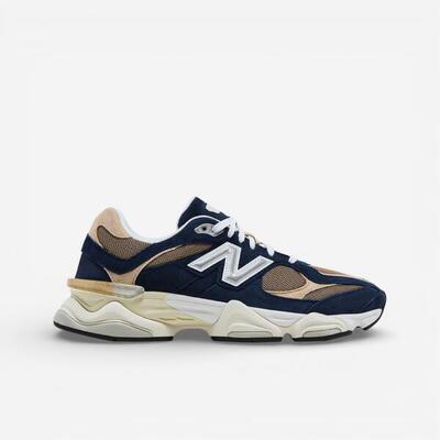 New balance 9060 navy mushroom (gs)