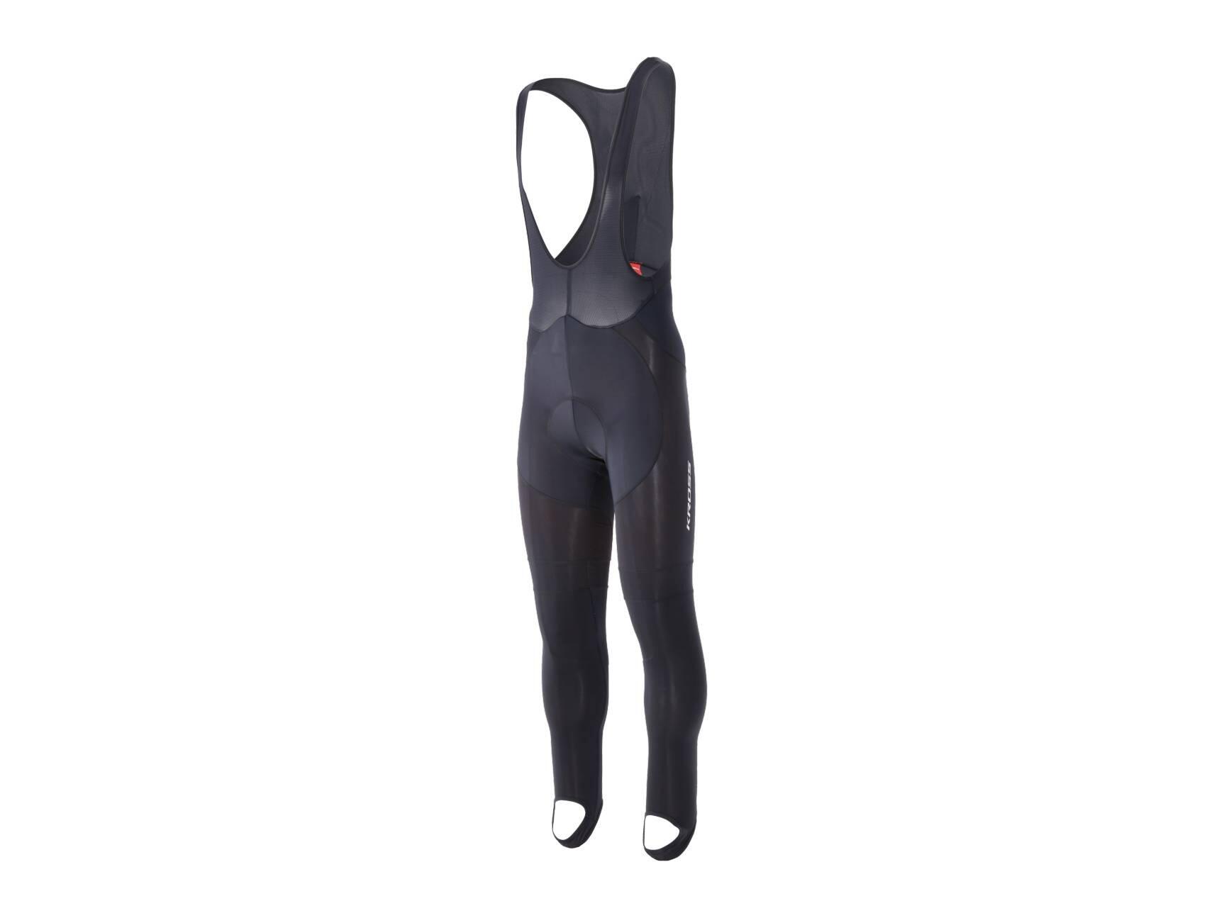Pantaloni KROSS Pro Long Bib Shorts 2.0, mărime M, cu bretele și pad.