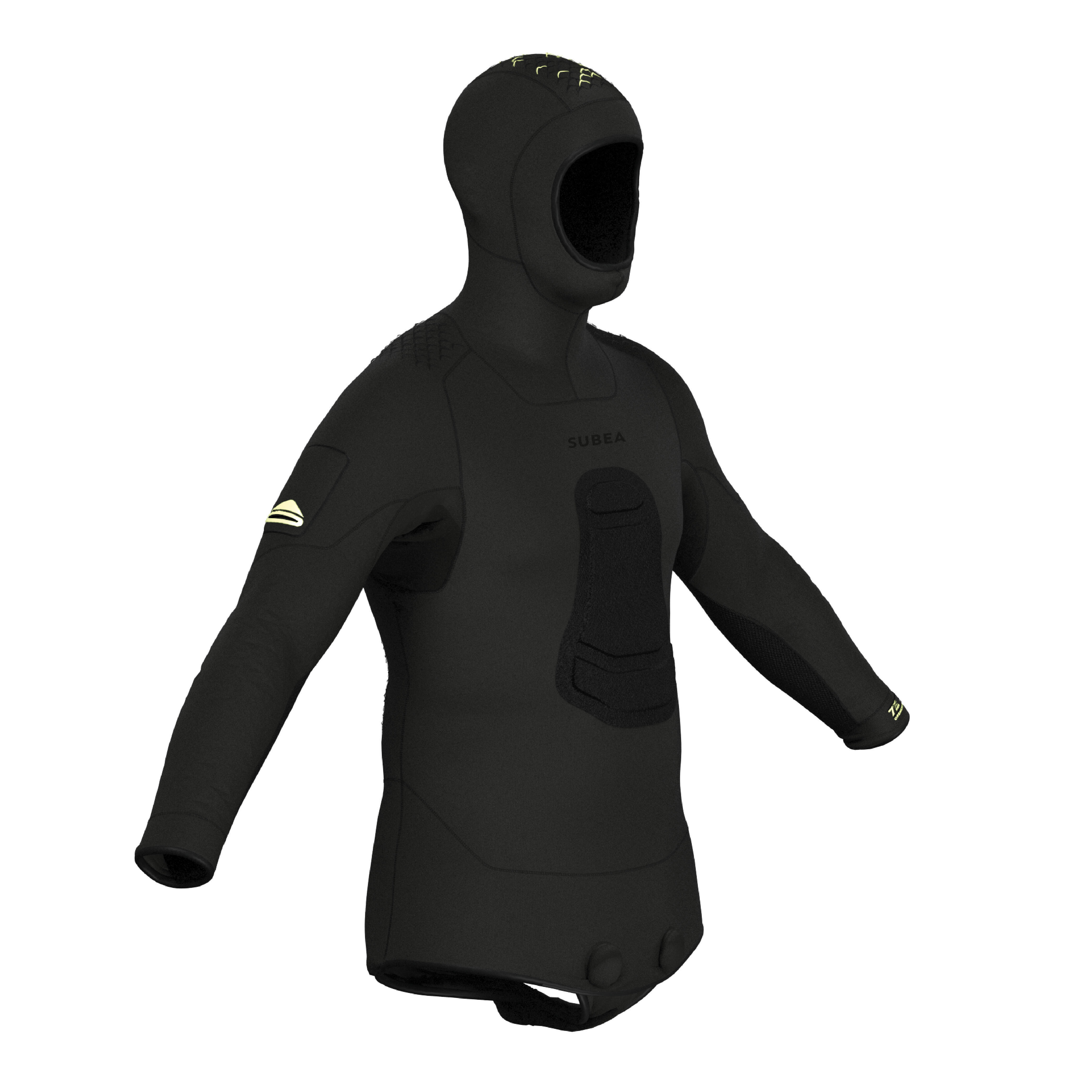 Subea - Seconde Vie - Veste Chasse Sous-marine Néoprène Refendu 7mm Homme,... - Très Bon - Veste De Plongée - Incolore - 38 S - Decathlon