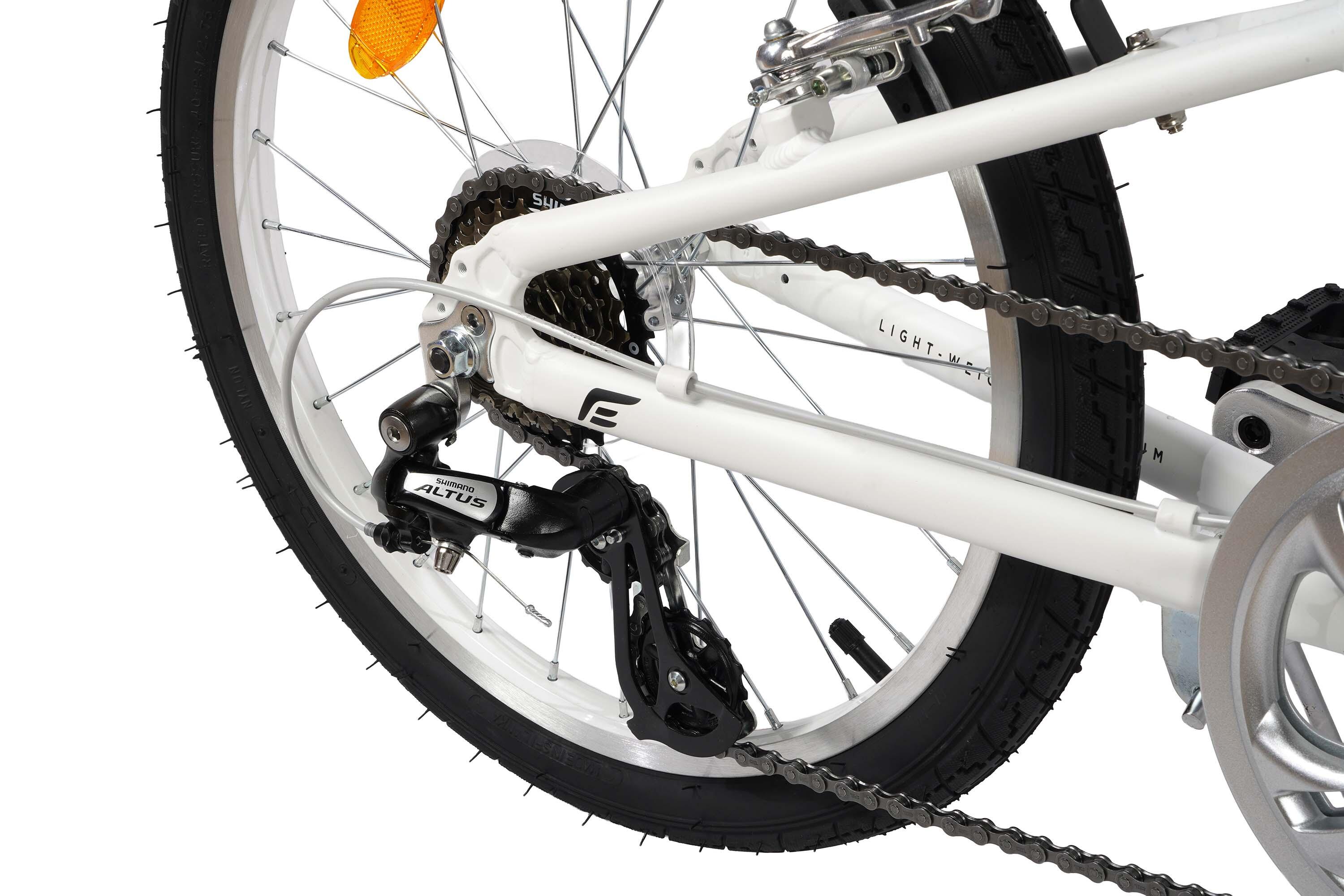 Folding - Vélo pliant 7V Aluminium 20" White 5/7