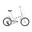 Folding - Bicicletă pliabilă 7V aluminiu 20" White