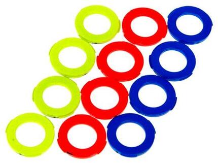 Magura MT5/MT7/MT Trail Carbon Customisation Kit - Blau/Rot/Gelb