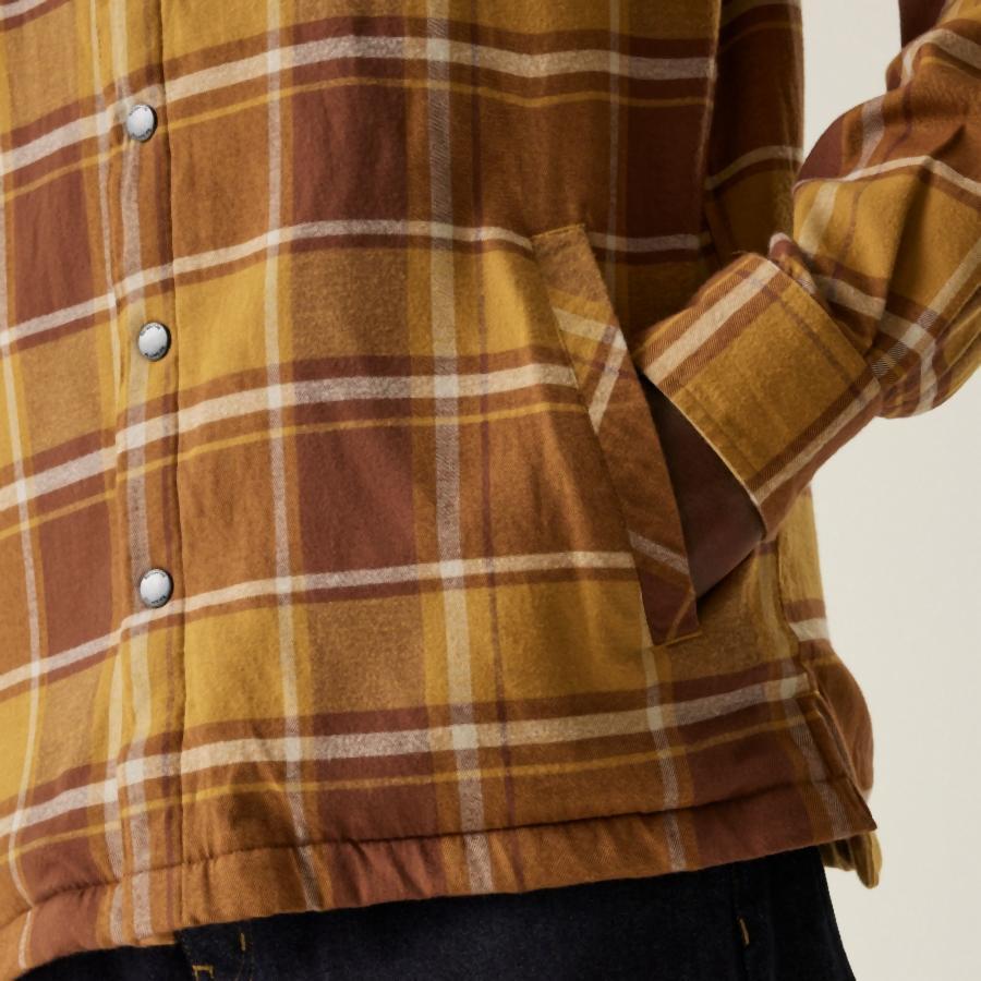 Camiseta senderismo hombre Regatta Thamos Homme, marrón 4/6
