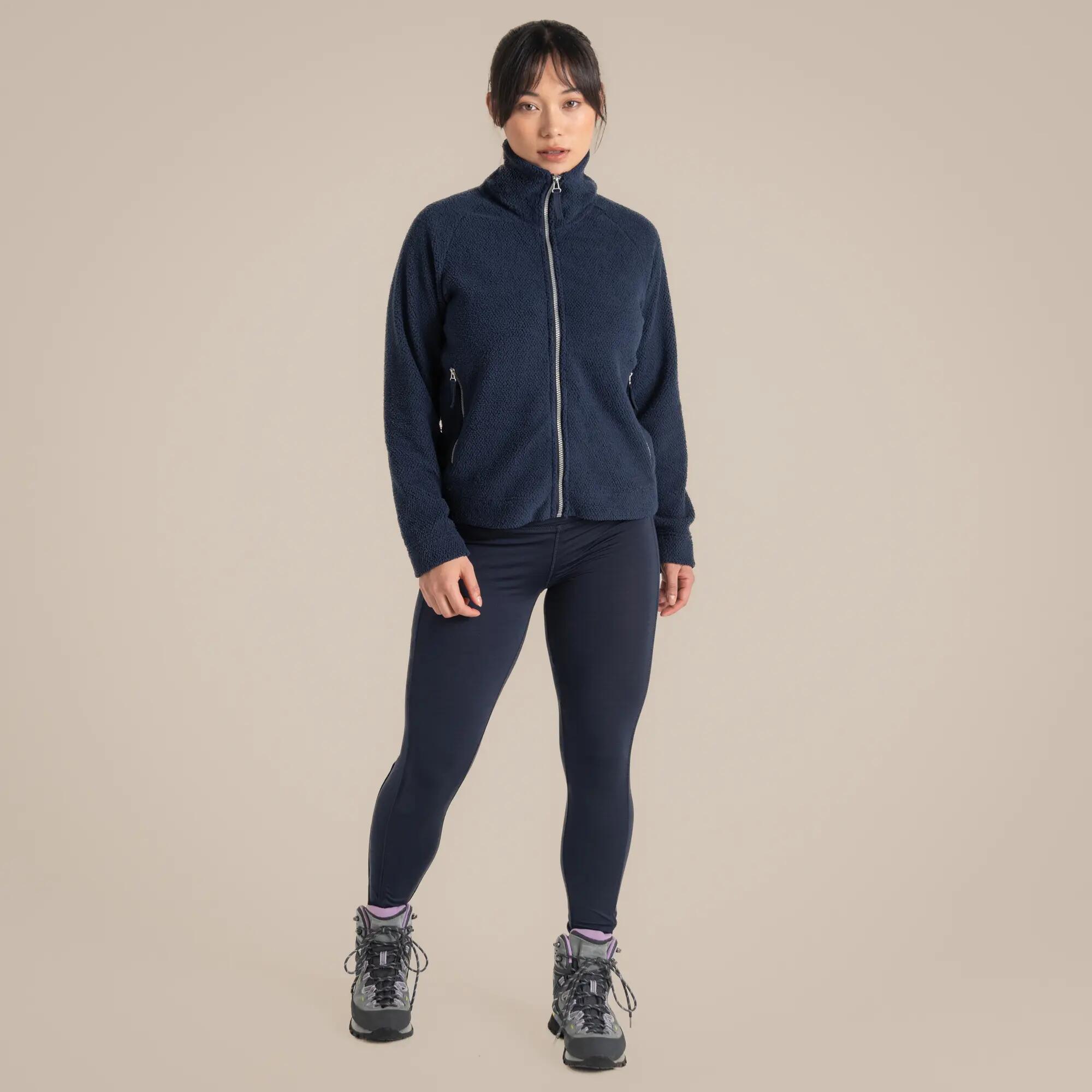 Damen-Fleecejacke Raya mit durchgehendem Reißverschluss 3/6
