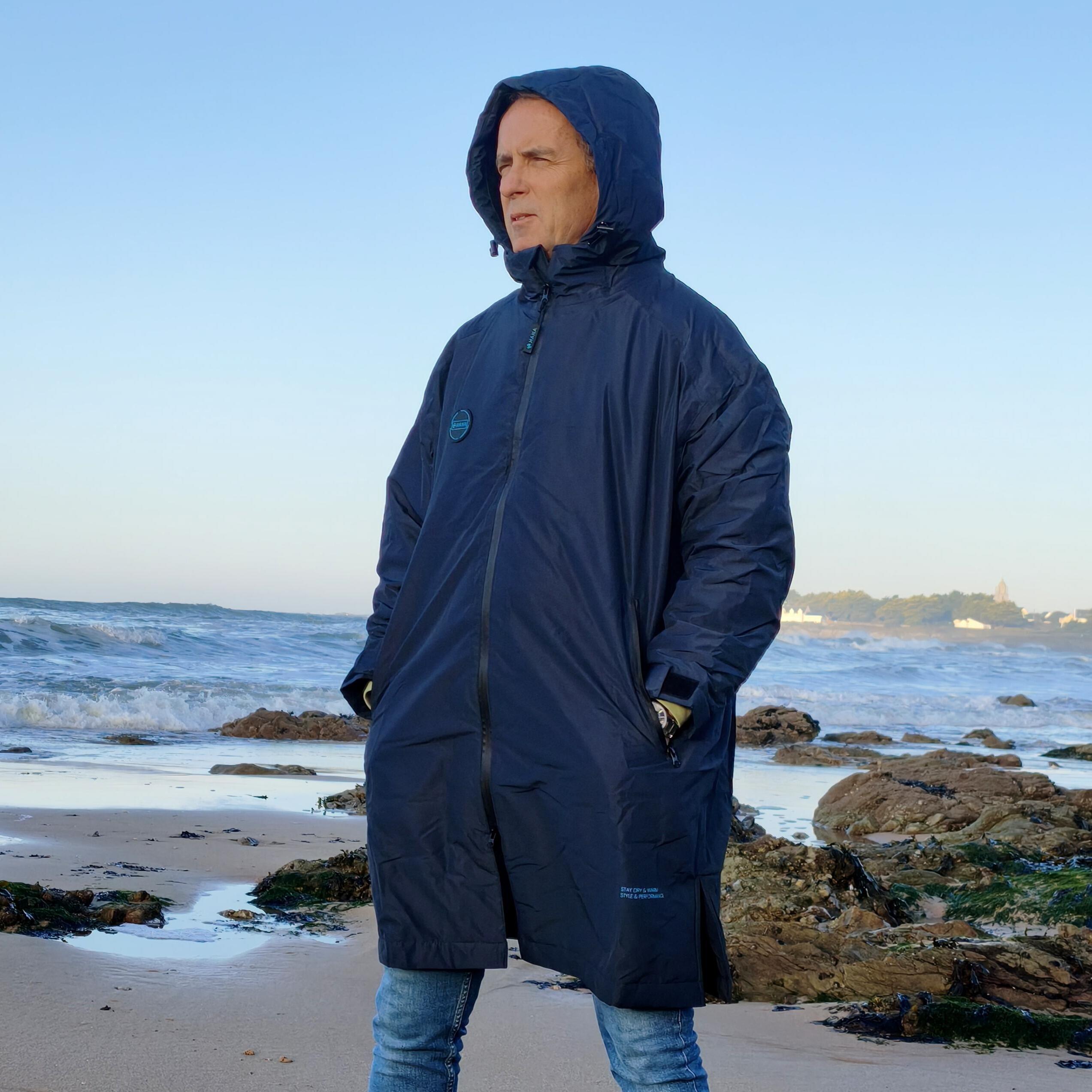 HANA OUTDOORS Vodotěsné a teplé poncho HANA