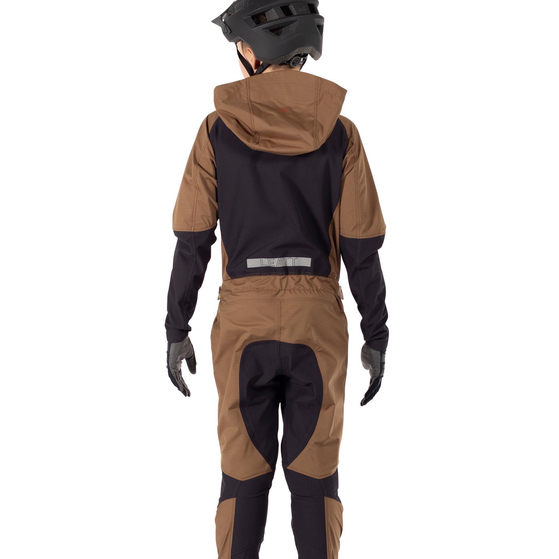 Combinaison VTT Mono Suit HydraDri 2.0 imperméable et respirante Marron Enfant 7/7
