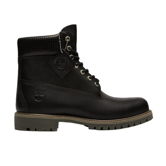 Timberland Premium 6-Inch Stivale Imbottito Impermeabile con Lacci Nero