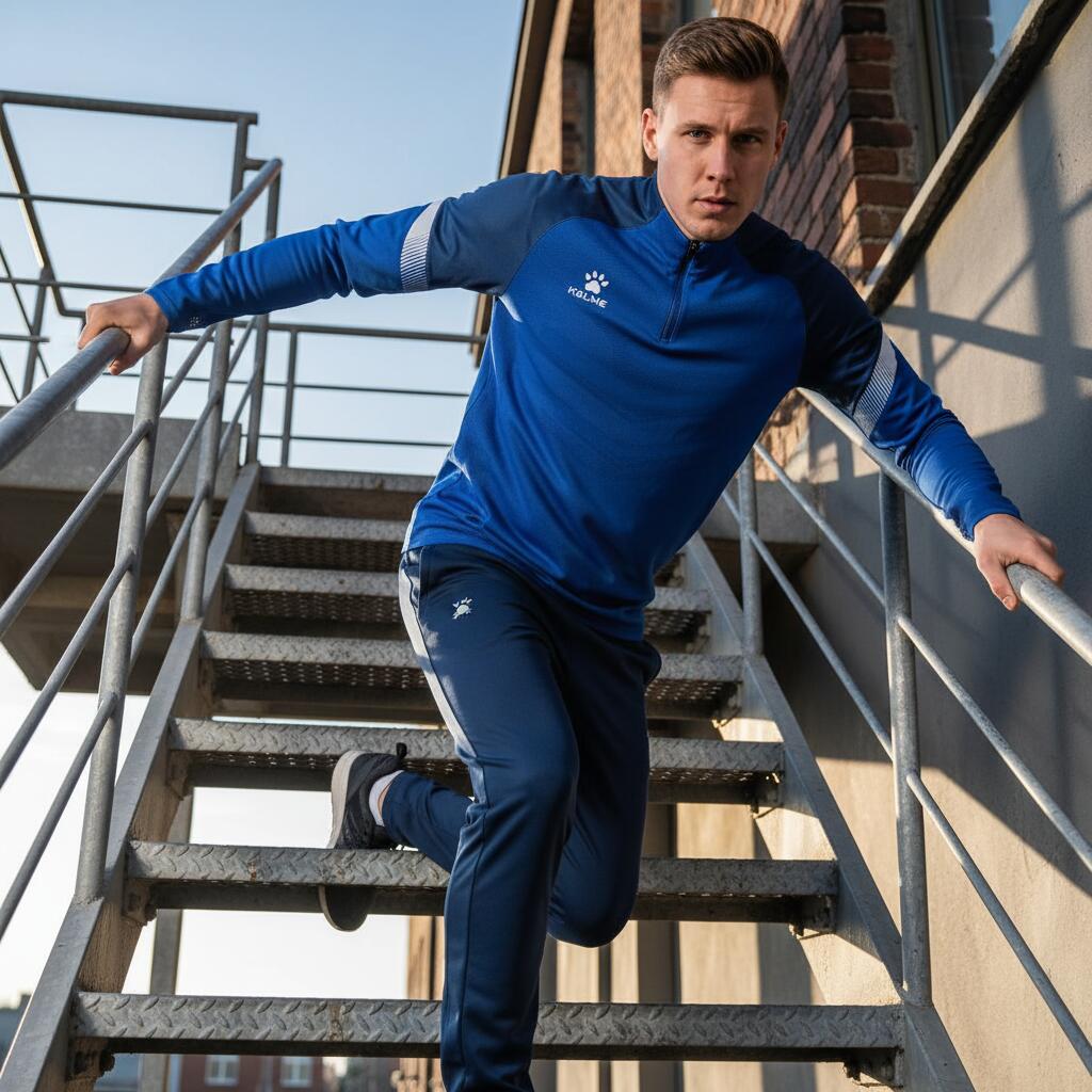 Kelme Sudadera Warrior Azul 100% poliéster Unisex 4/5