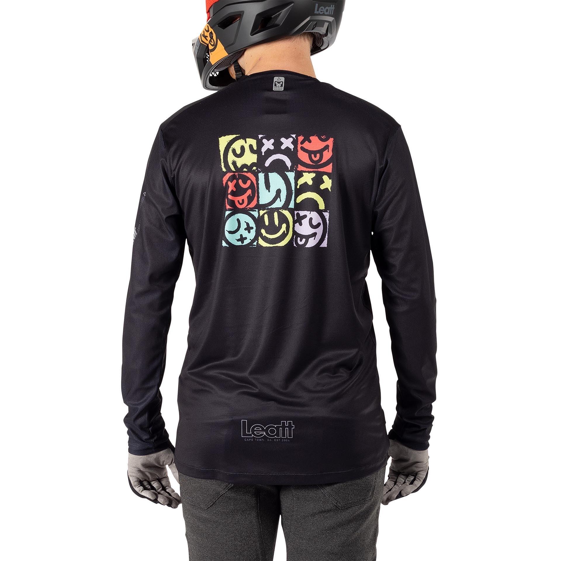 Maillot VTT Gravity 3.0 avec tissu Soft-Touch noir homme 7/7