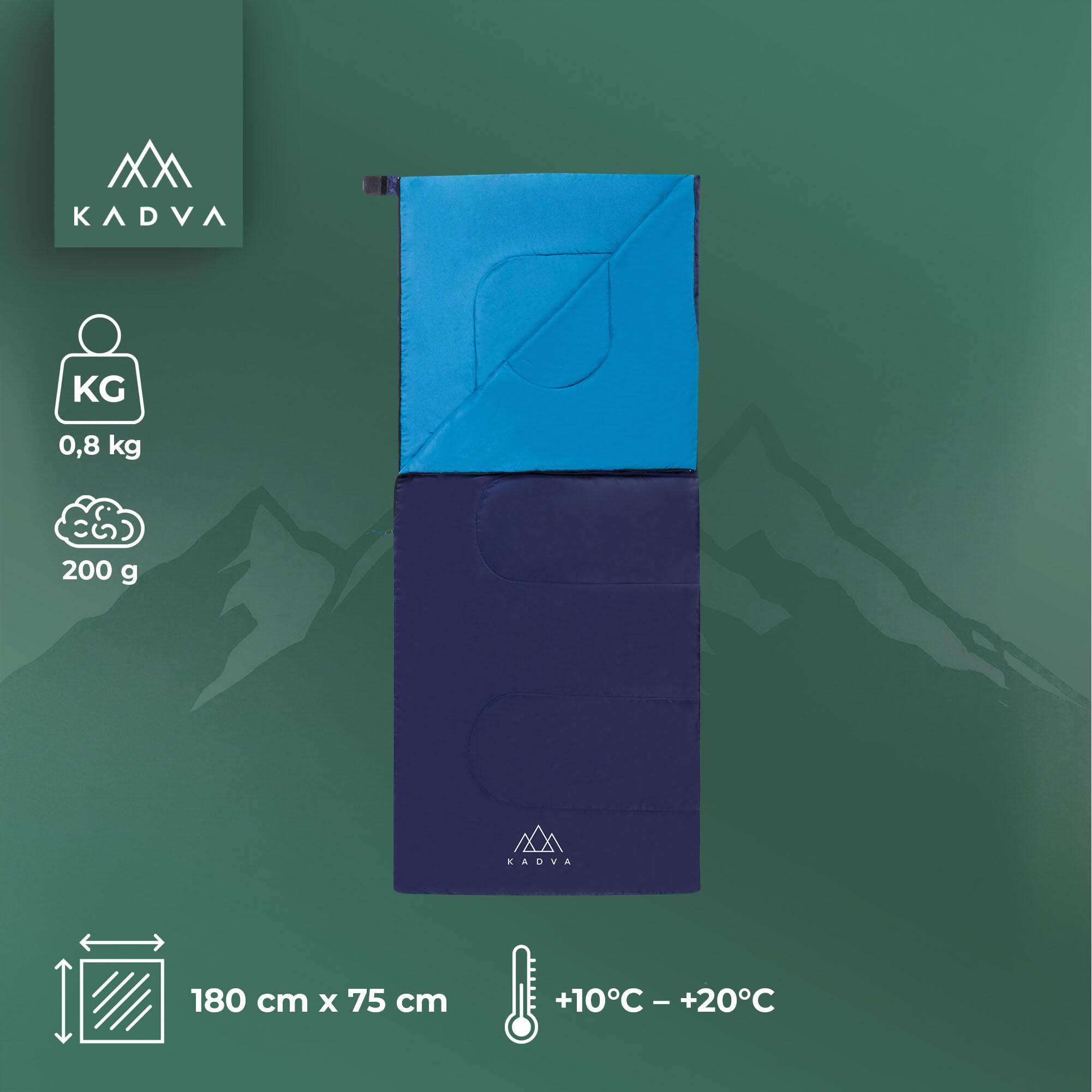 Spací pytel Karvilo 2/7