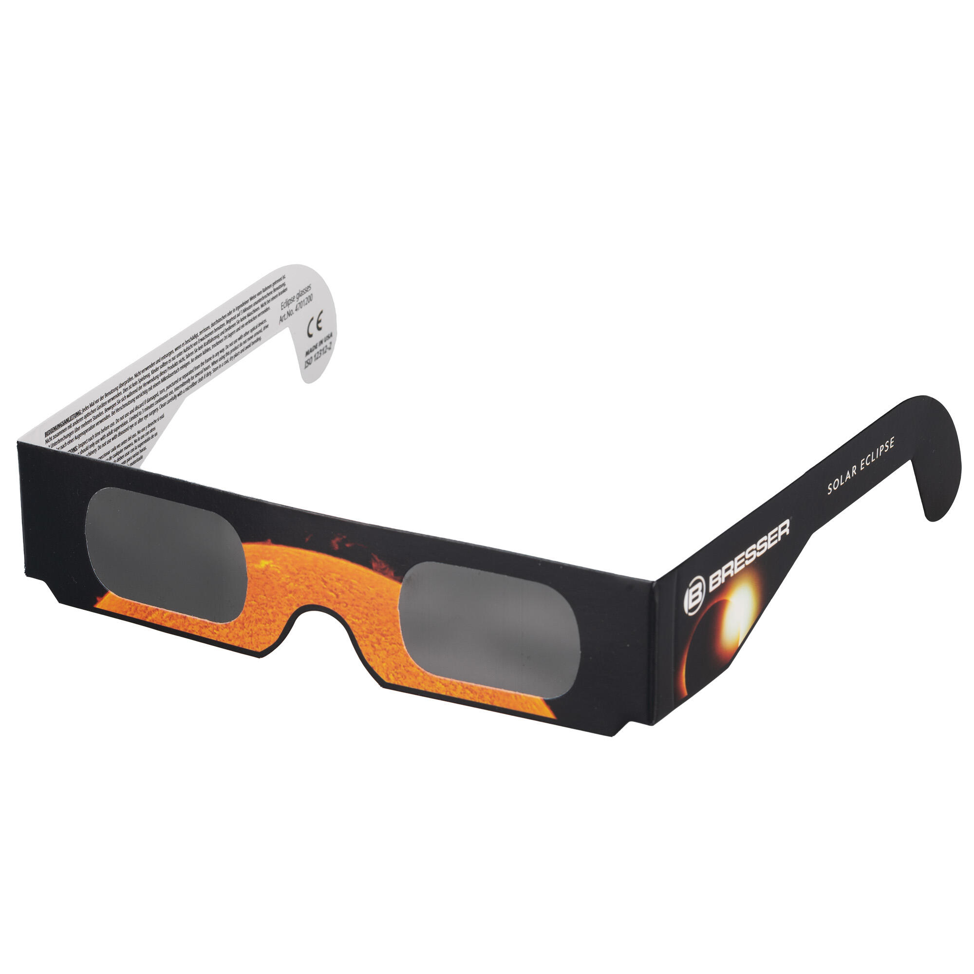 Lunettes d'éclipse solaire (1 pièce) - Design A 4/5