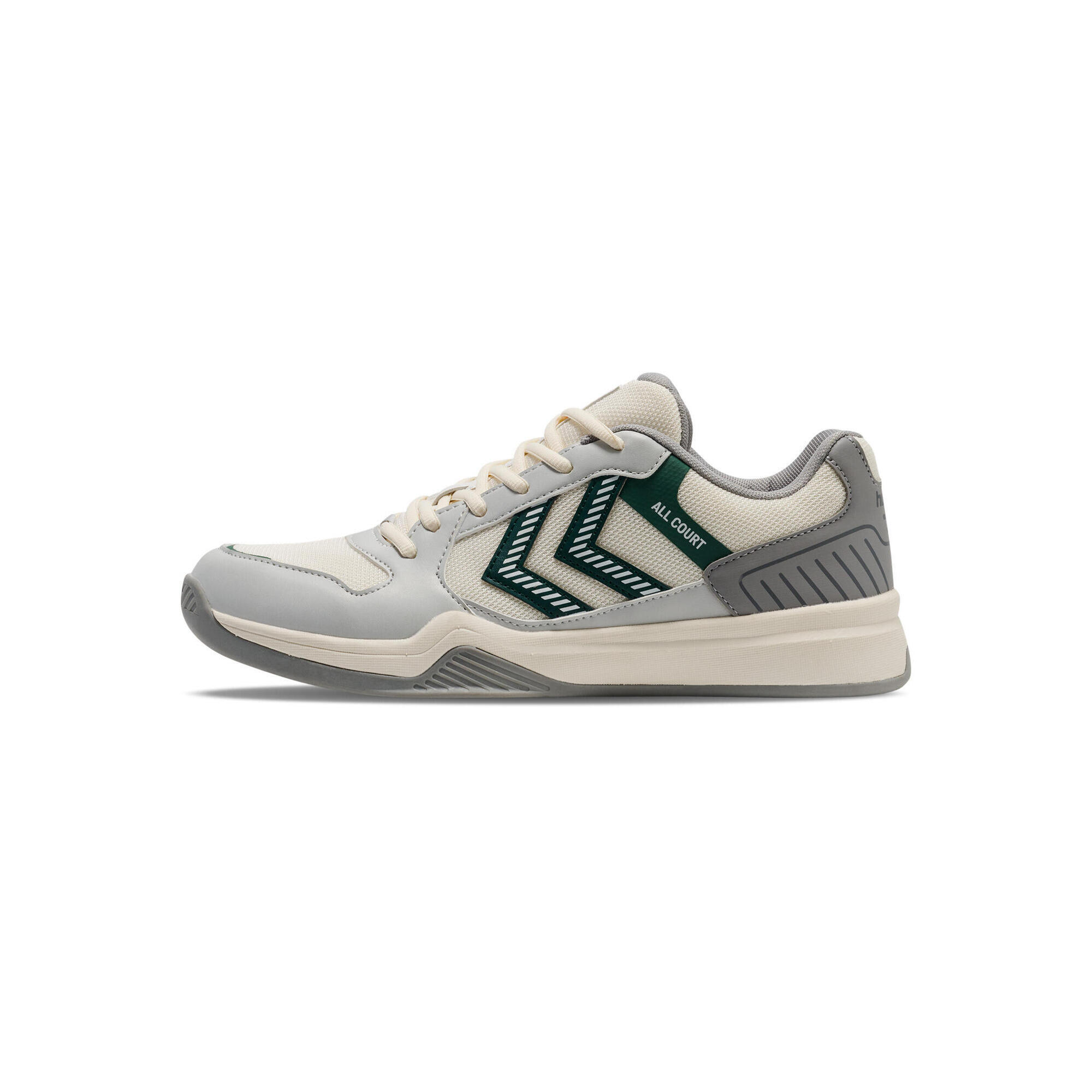 Hummel - Enfiler Veste All Court Intérieur Adulte Hummel - Chaussures De Sport - Blanc|vert - Decathlon