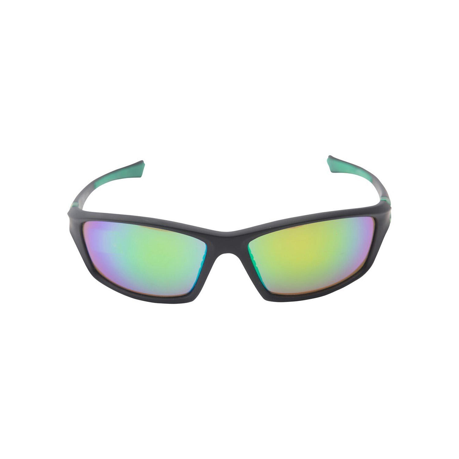 Unisex Adult Hayman Sunglasses (Black/Green) 4/4