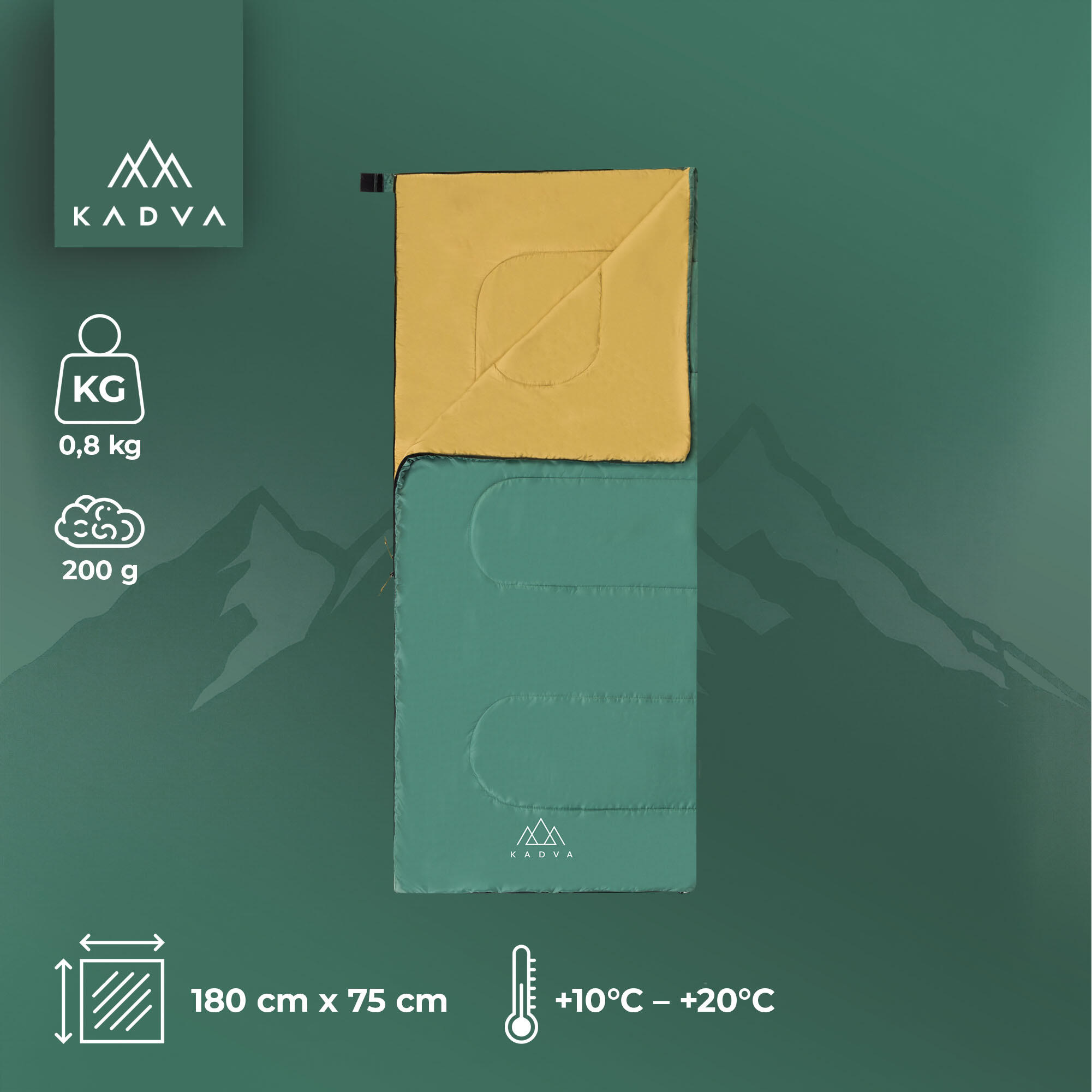 Sac de couchage KADVA Karvilo 2/7