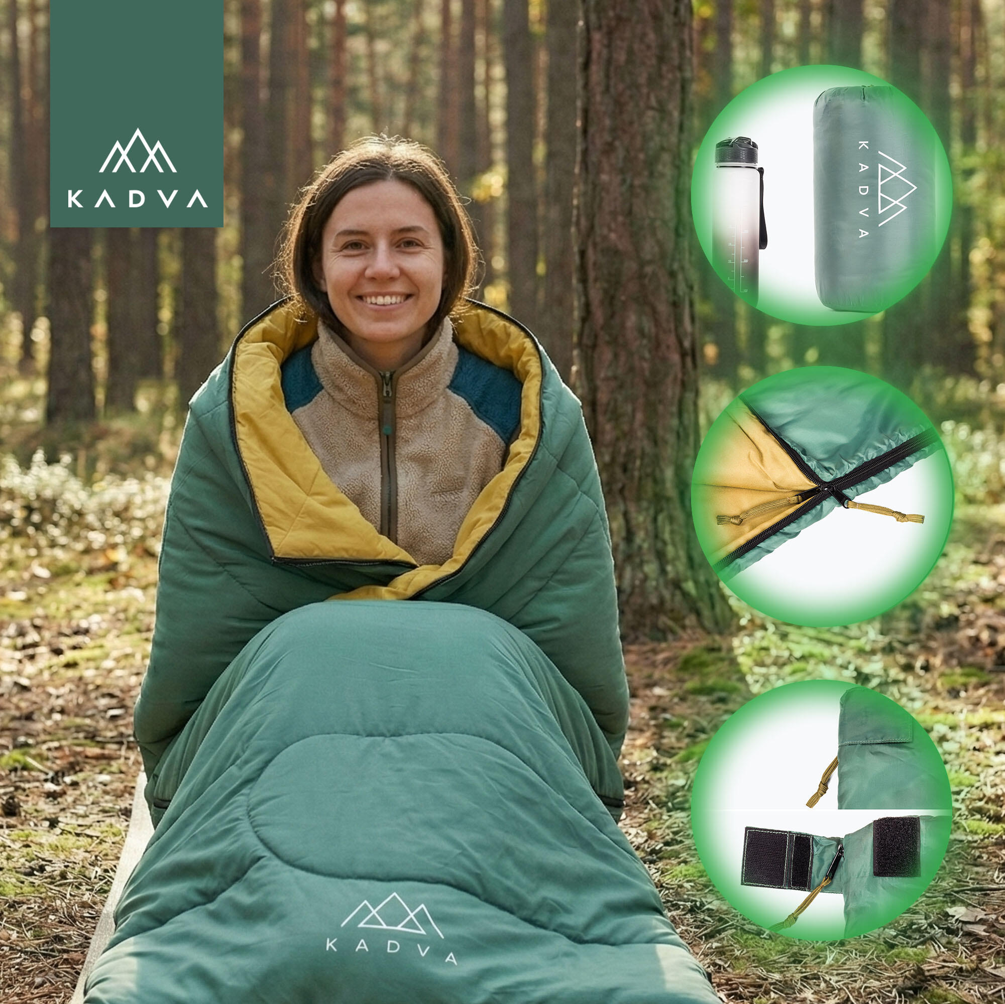 Sac de couchage KADVA Karvilo 4/7