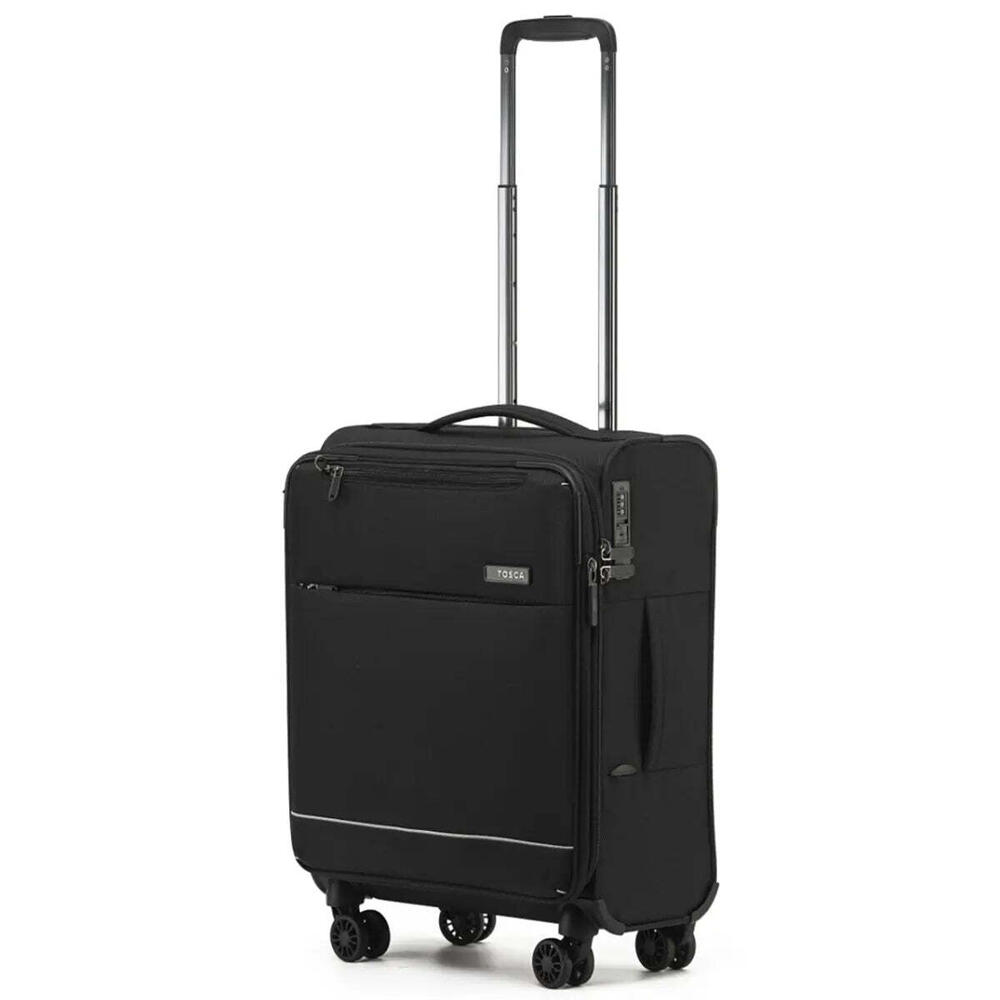 Tosca So Lite - 54 cm 4-Wheel Carry-On Suitcase - Black