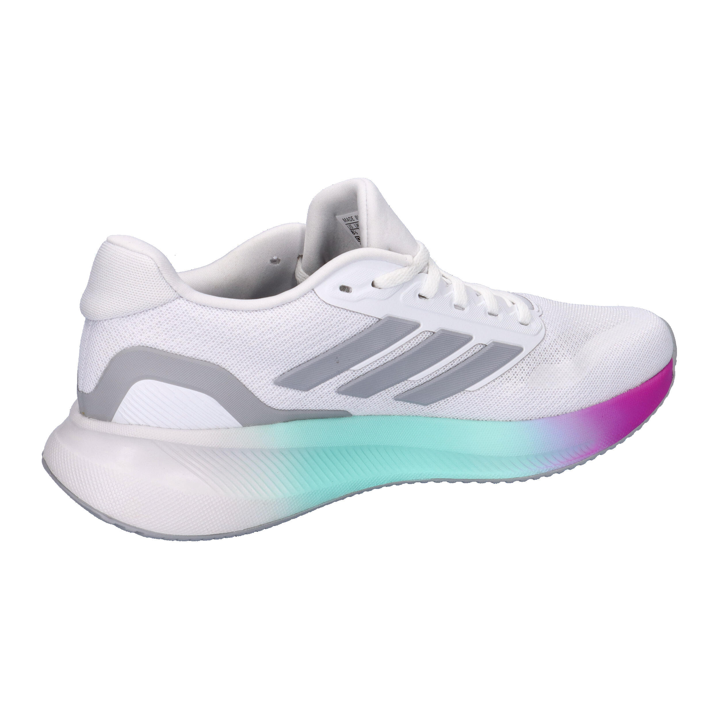 Buty damskie adidas Runfalcon 5 - białe, siateczkowa cholewka, Cloudfoam 15/15