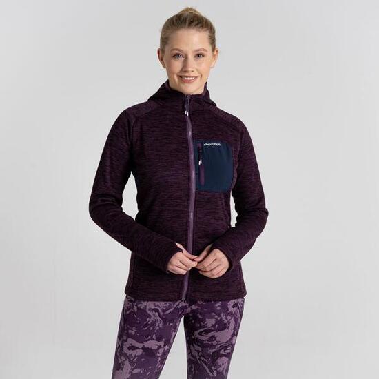 Craghoppers - Trina Hooded Jacket - Damen Fleecejacke Sportjacke