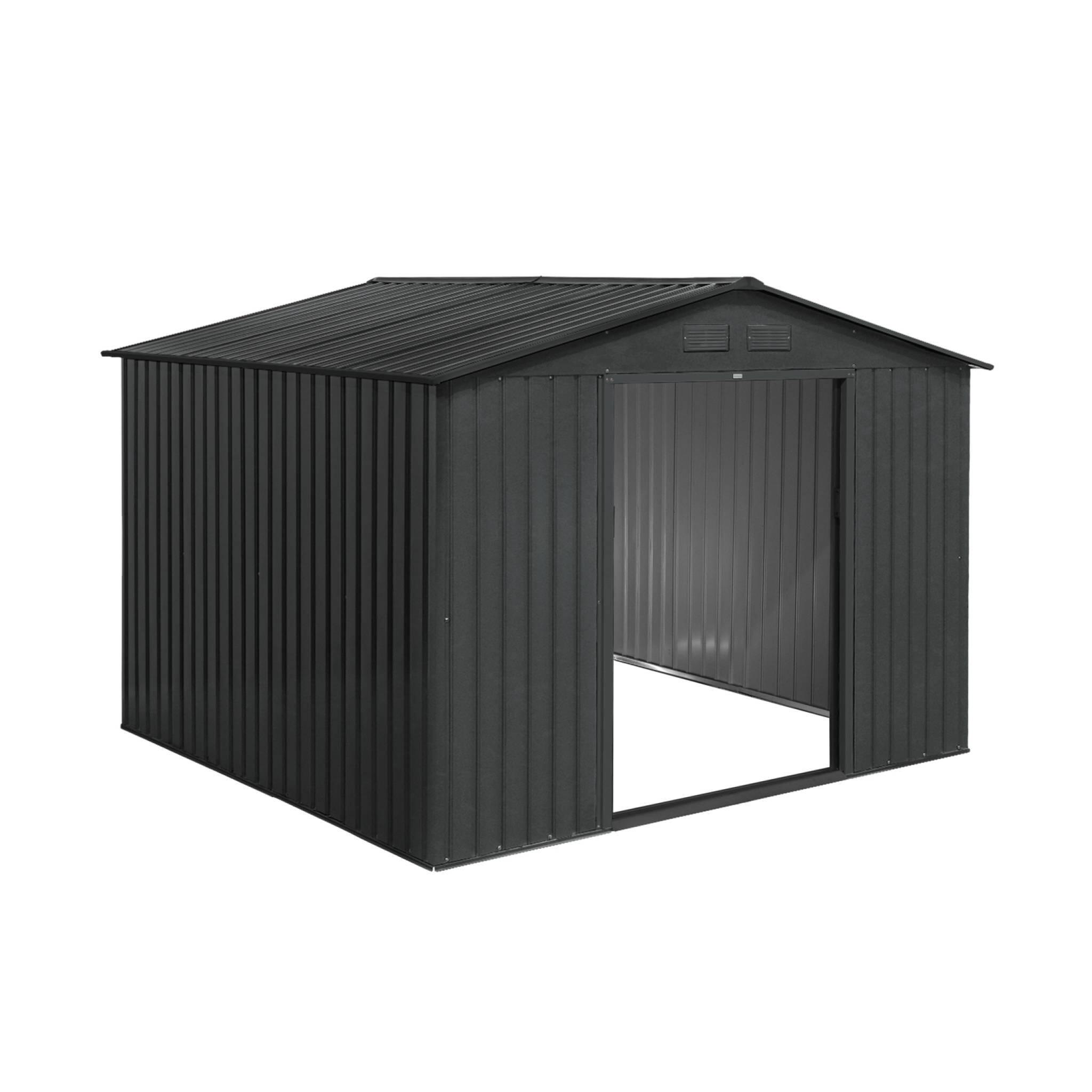 Galpão metálico para jardim, 7.06m², Antracite 2/6