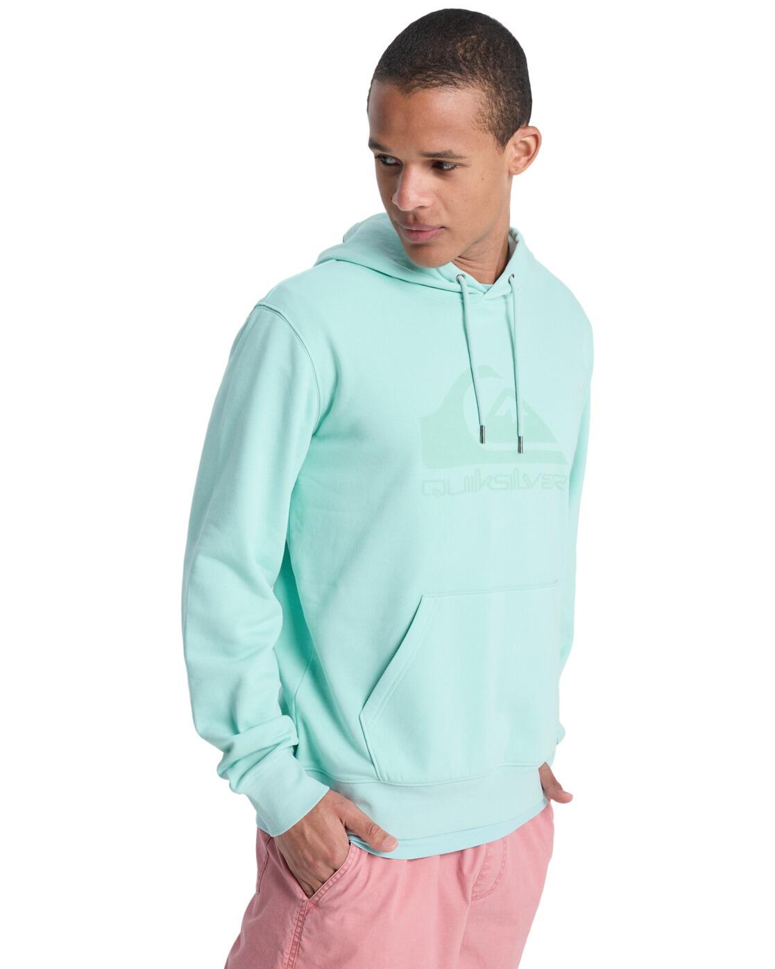Sweat à capuche COMP LOGO Bleu Homme 3/4