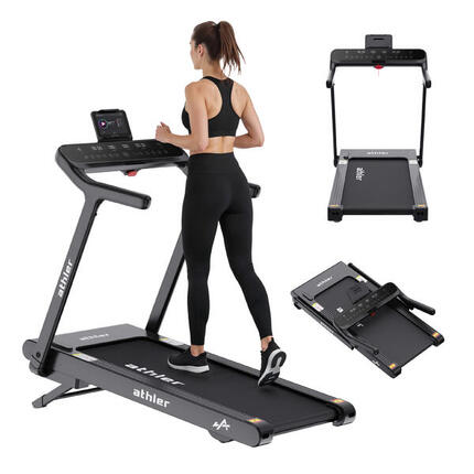 Bieżnia Elektryczna, domowa, składana, Fitness, Athler Impala 60, 1-12 km/h