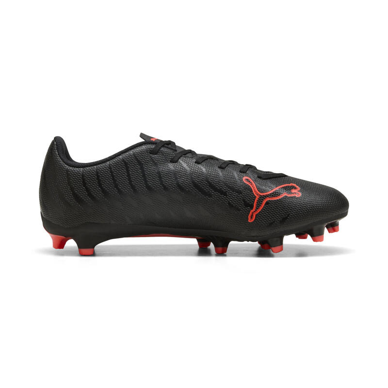 Ghete fotbal talpă cu crampoane, material ușor Ultra 6 Play FG/AG, galben neon