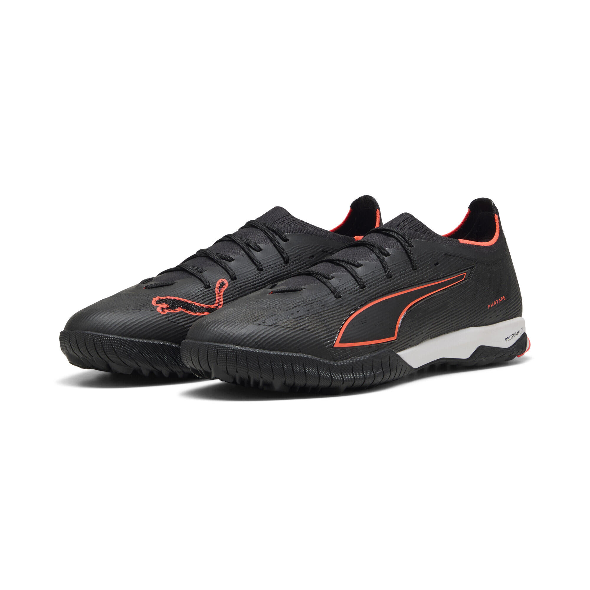 Puma - Chaussures De Football Ultra 6 Pro Cage Unisexe Puma - Chaussures À Crampons - Noir|rouge - Decathlon