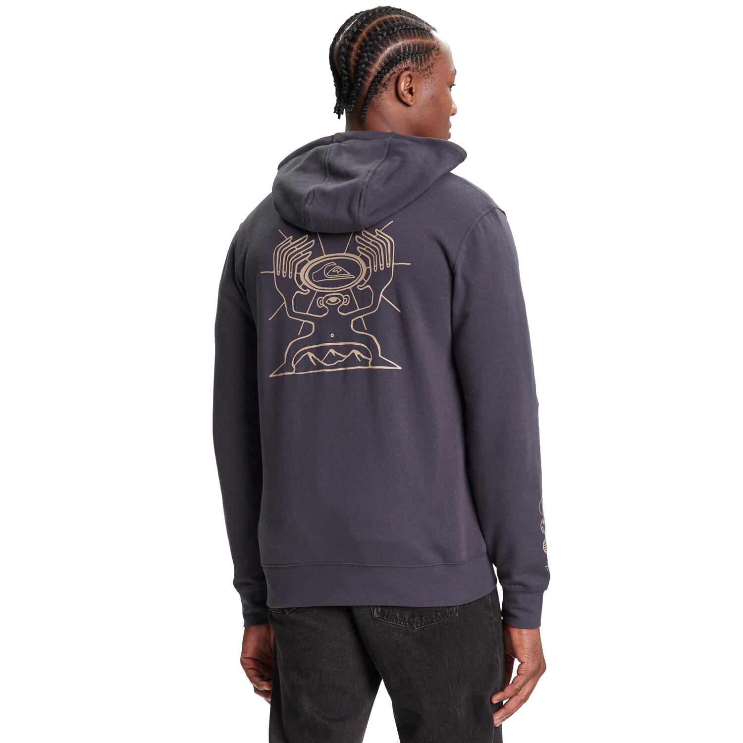Bluza dresowa sportowa męska Zip Hoodie 2/4
