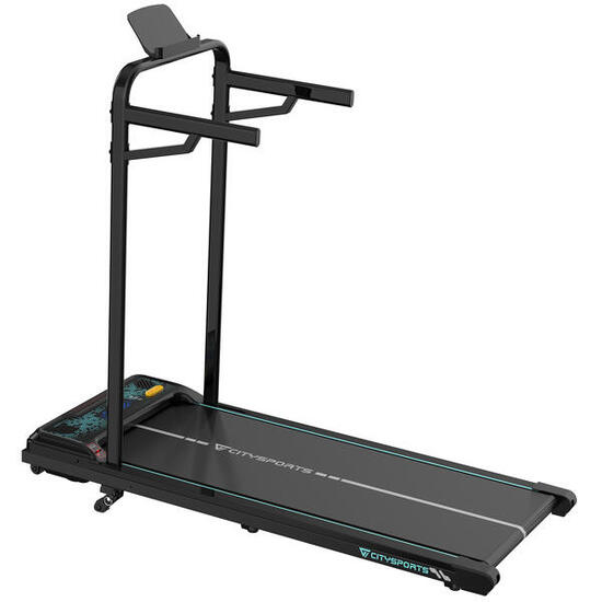 Bieżnia elektryczna dorosły fitness WP6FK zdejmowane podłokietniki nachylenie13%