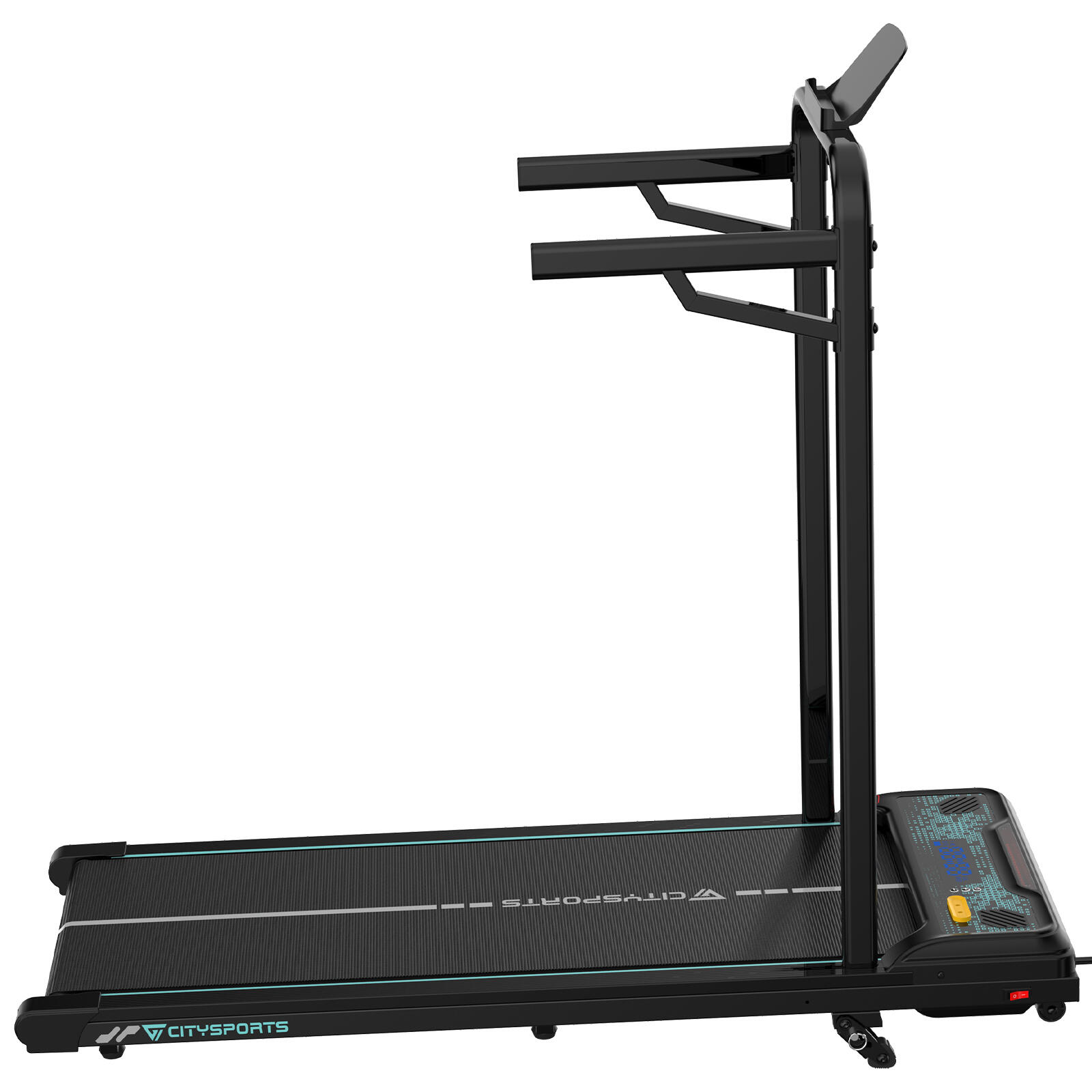 Bieżnia elektryczna dorosły fitness WP6FK zdejmowane podłokietniki nachylenie13% 5/6
