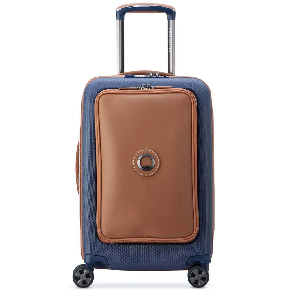 Delsey Chatelet Air 2.0 - 55 cm Expandable Laptop Cabin Suitcase - Navy Blue