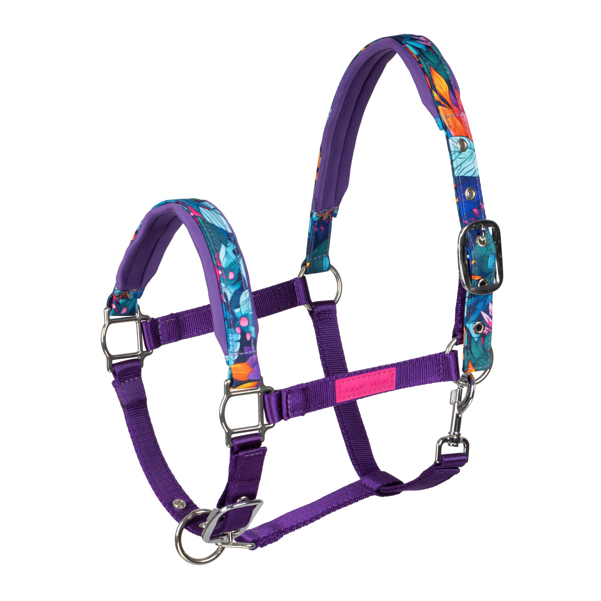 GALOP WEAR Ohlávka pro koně GALOP WEAR – Power Flower