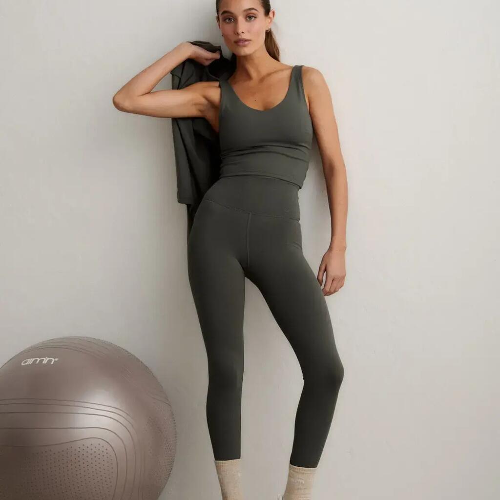 Women's Tights High-Waisted Squat Proof Moisture-Wicking Sense Ivy