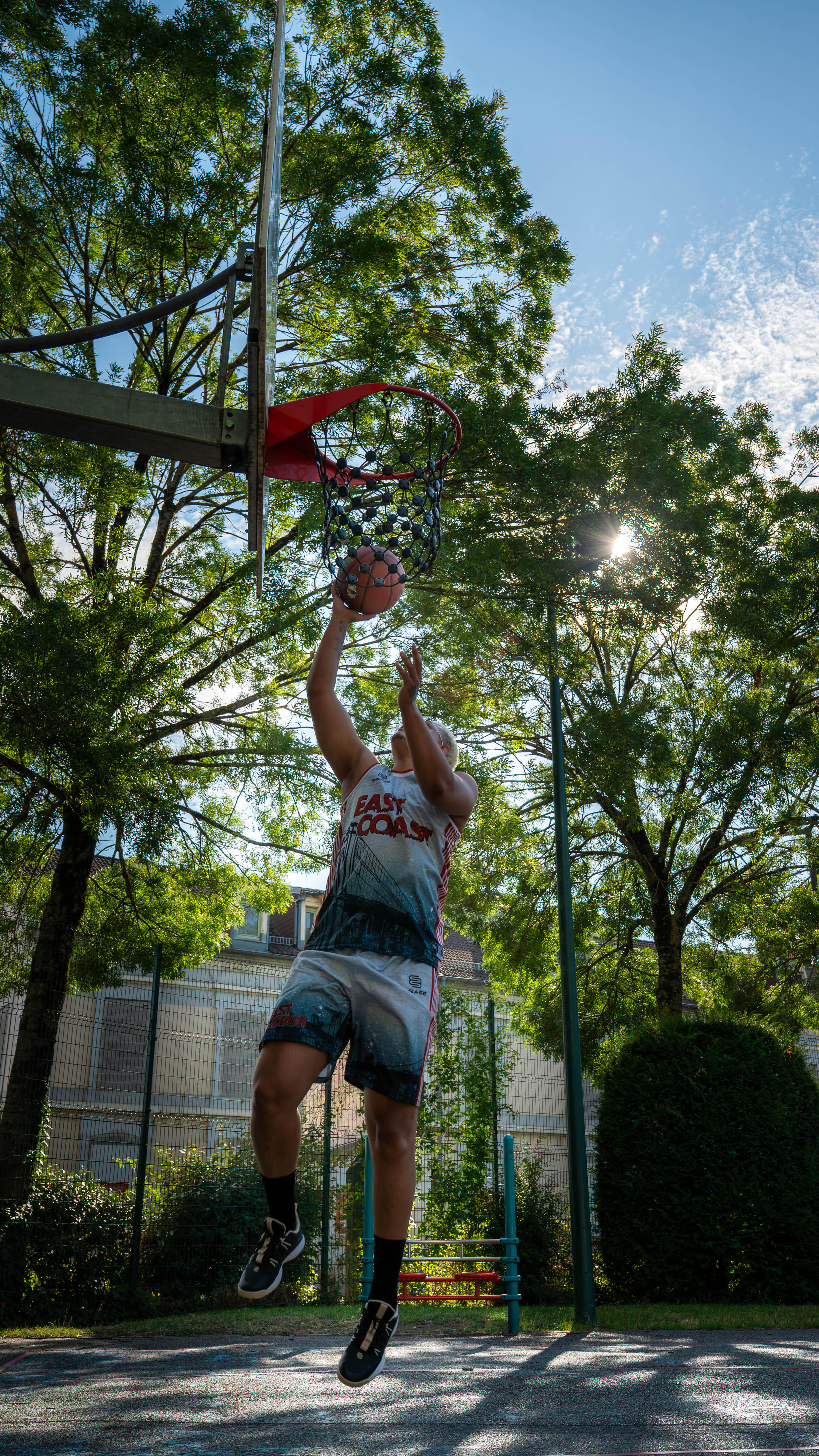 Short de basketball East Coast 5/5