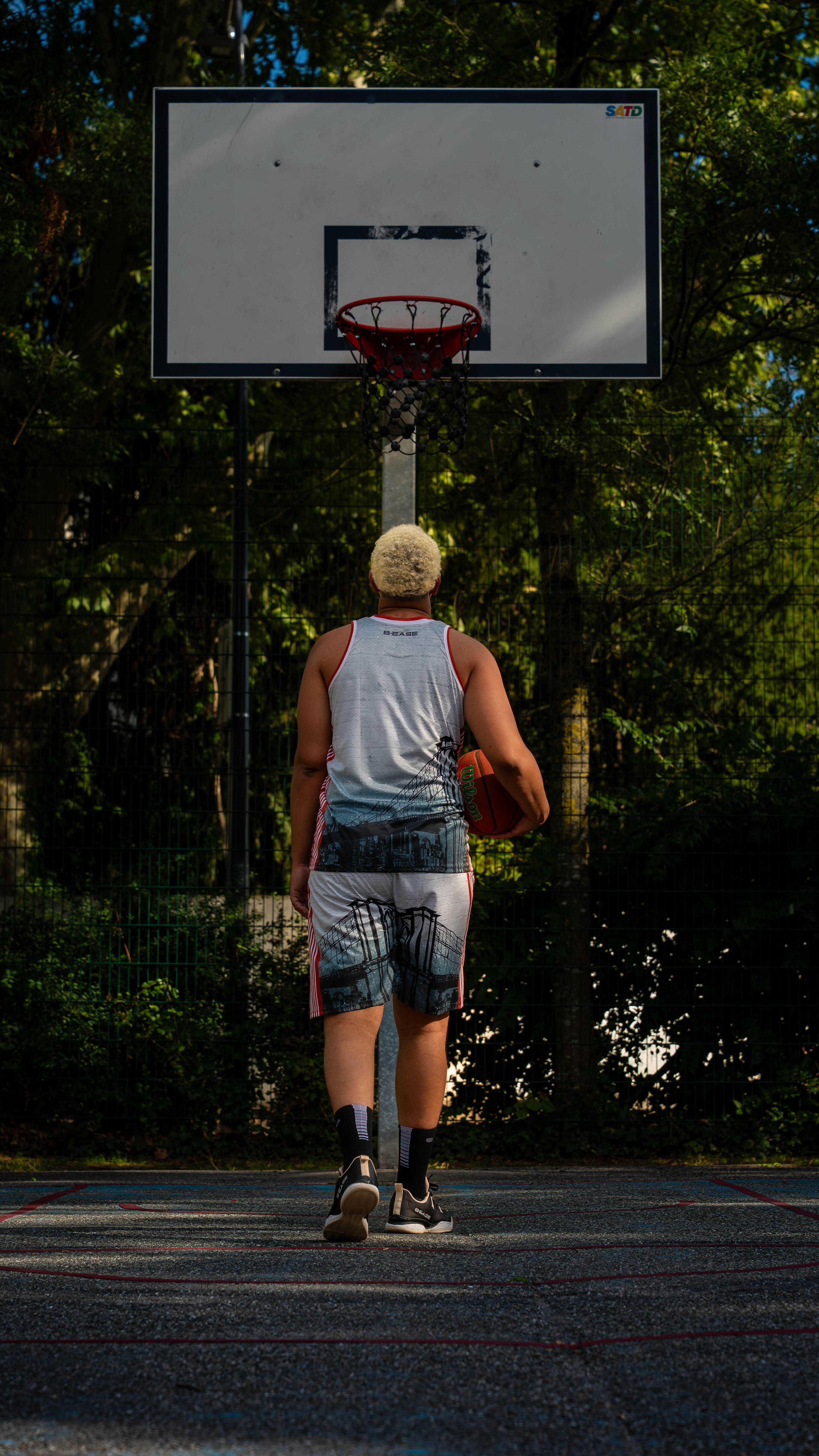 Short de basketball East Coast 4/5