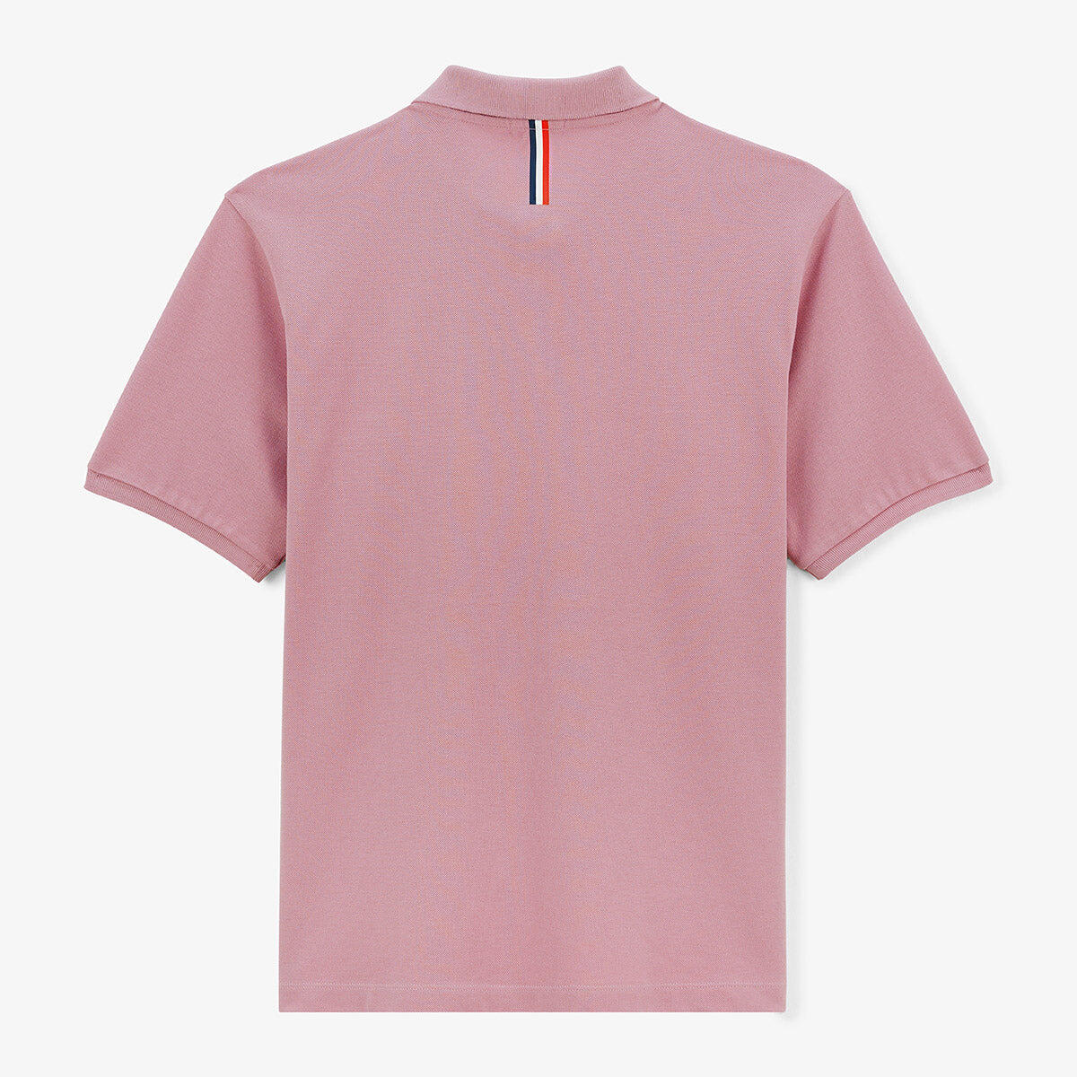 Polo a maniche corte in cotone piqué Lucas rosa 3/5