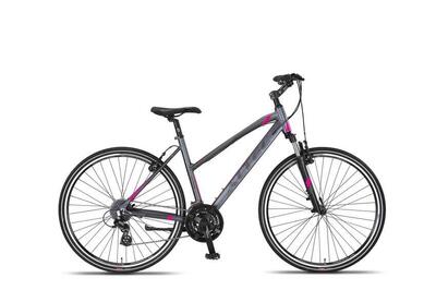 Altec legarda trekking v-brakes 28 inch antraciet/pink - free delivery