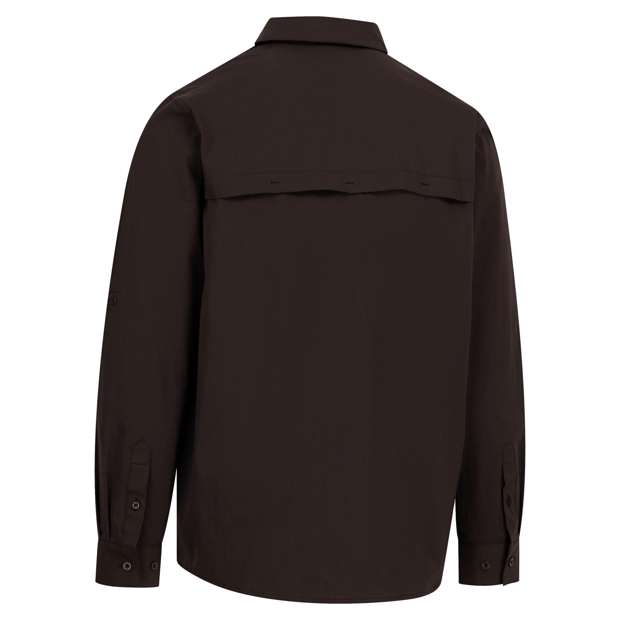 Camicia Uomo Trespass Santiago DLX Grigio Scuro 2/3