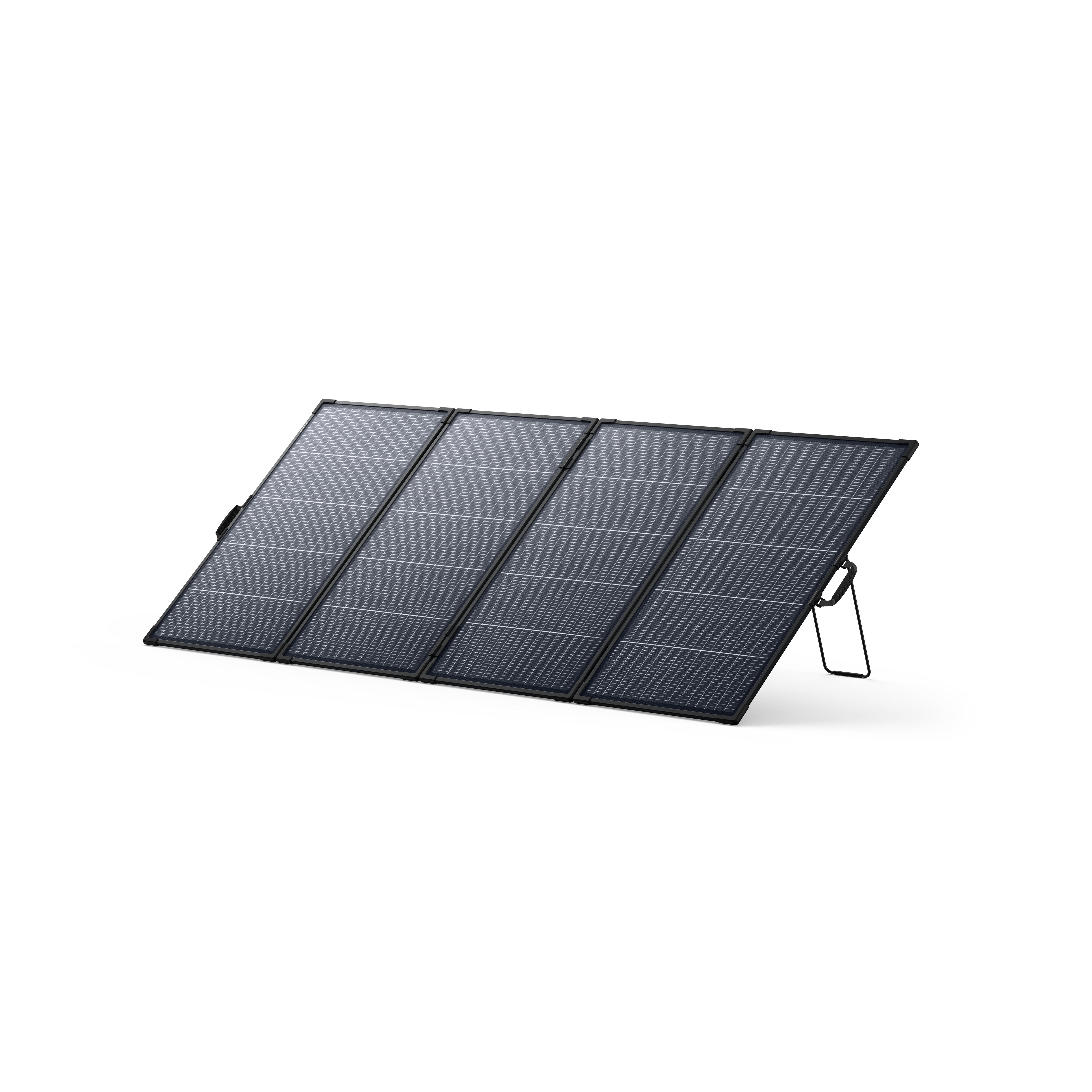 Anker - Panneau Solaire Bifacial Anker Solix Ps400, 350 W Pour F3000/c2000/c1000x - Panneau Solaire - Noir - No Size - Decathlon