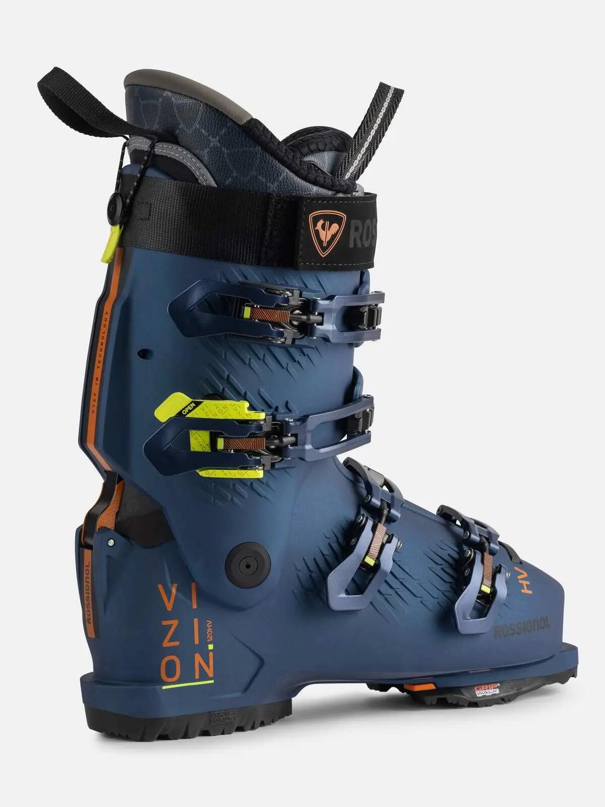 Rossignol Vizion 4B 120 HV GW Mens Ski Boots - 25.5 - Metal Blue 2/7