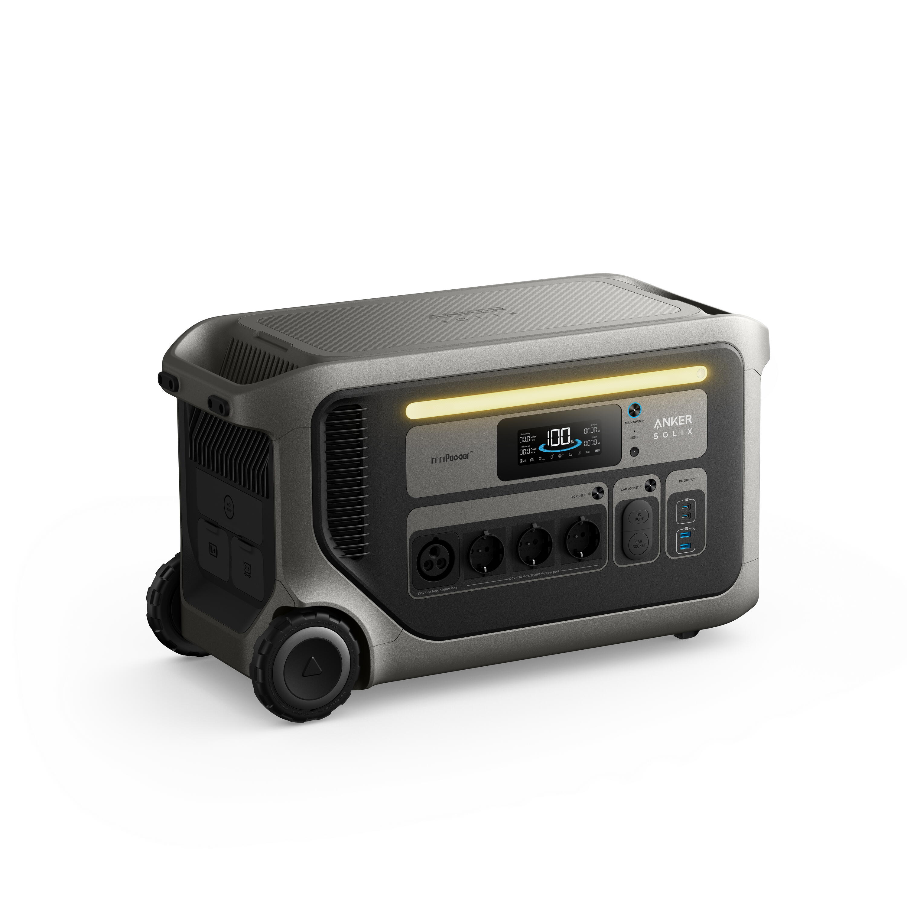 Kit Power Station Anker SOLIX F3000+BP3000, Batteria 6144 Wh 3/7