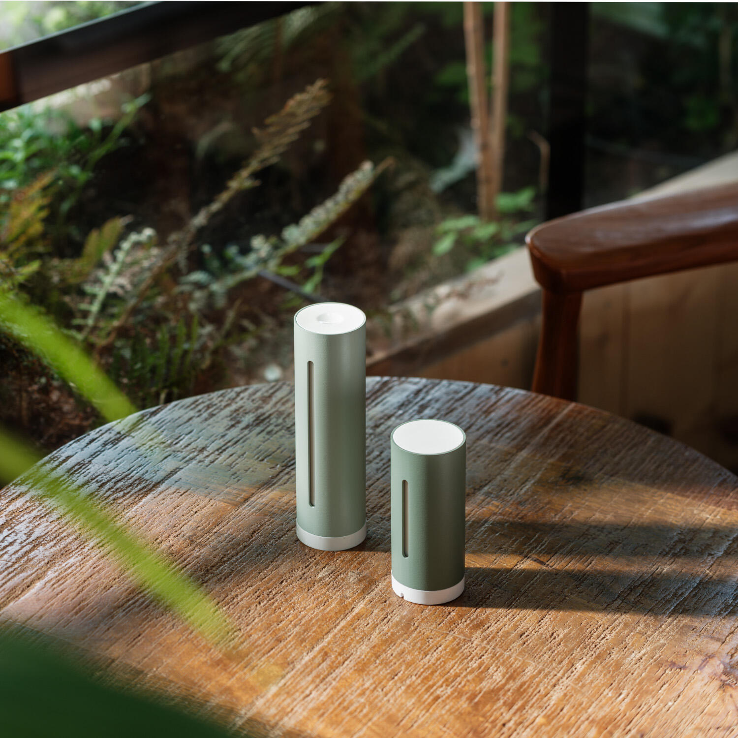 Netatmo estación meteorológica original verde menta 5/5