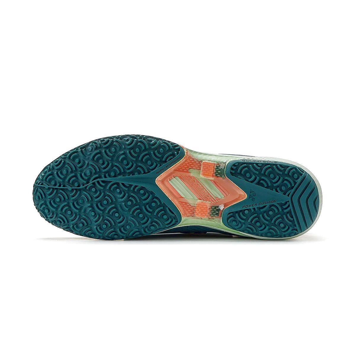 YONEX AD-ACCEL UOMO CLAY COURT Scarpa Tennis teal green 6/6