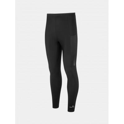 Collant - Running sur route - Homme - Chaud, respirant, réfléchissant - Noir