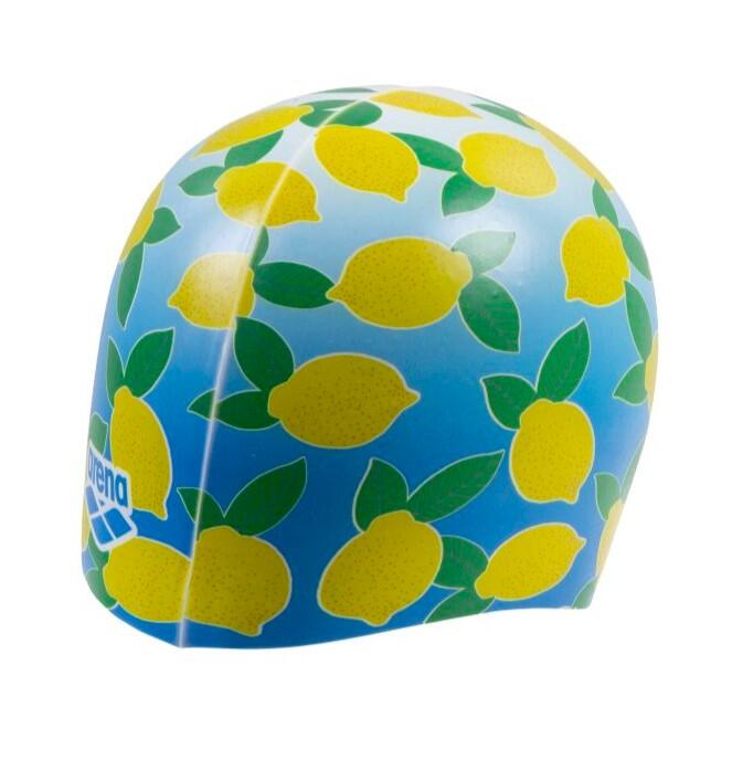 Czepek pływacki silikonowy unisex treningowy na basen Arena HD Cap Lemons 3/6