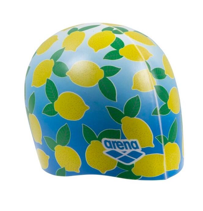 Czepek pływacki silikonowy unisex treningowy na basen Arena HD Cap Lemons 2/6