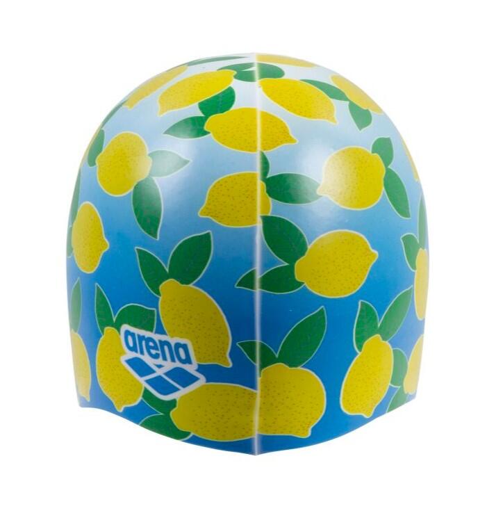 Czepek pływacki silikonowy unisex treningowy na basen Arena HD Cap Lemons 4/6